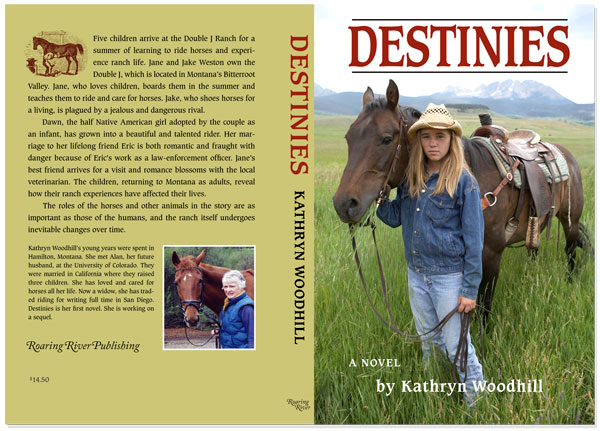 Cover of "Destinies" by Kathryn Woodhill