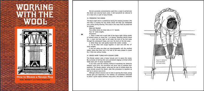 How-to-do-it books: Working with the Wool front cover and interior page spread