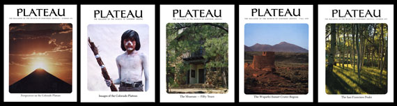 Design of Plateau magazine covers