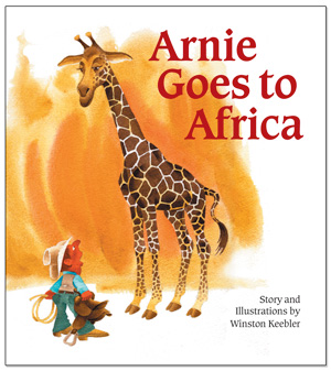 Cover of "Arnie Goes to Africa" by Winston Keeler"